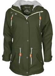 Płaszcz damski Pro-X Elements Kira. Zielone płaszcze PRO-X ELEMENTS, bez wzorów, z polaru, bez kaptura. Za 526.00 zł.