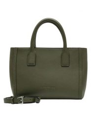 Liebeskind Berlin Skórzana torebka "Marigold" w kolorze khaki - 25 x 20 x 12 cm rozmiar: onesize. Brązowe torebki klasyczne Liebeskind Berlin, bez wzorów, z materiału, przez ramię, bez dodatków. Za 389.95 zł.