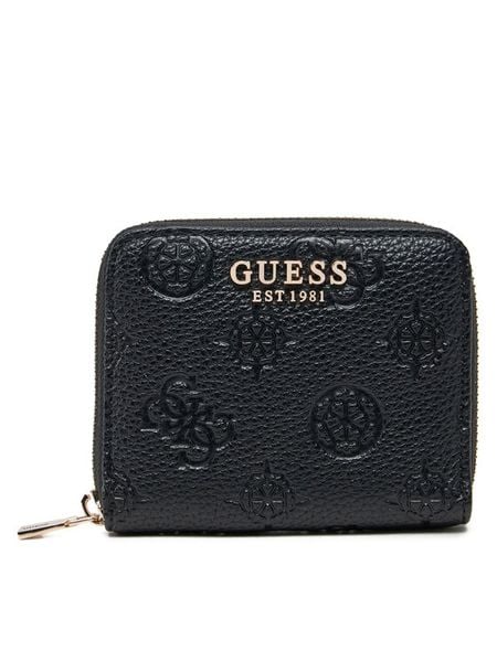 Guess Portfel SWPG93 49137 Czarny. Czarne portfele Guess, z aplikacjami, ze skóry. Za 149.99 zł.