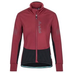 Damska kurtka rowerowa softshell Kilpi VELOVER-W. Czerwone kurtki Kilpi, xs, bez wzorów, z softshellu, bez kaptura. Za 473.69 zł.