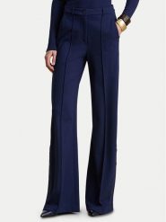 LAUREN RALPH LAUREN Spodnie materiałowe 200P09084001 Granatowy Wide Leg. Niebieskie spodnie materiałowe Lauren Ralph Lauren, bez wzorów, z materiału. Za 989.99 zł.
