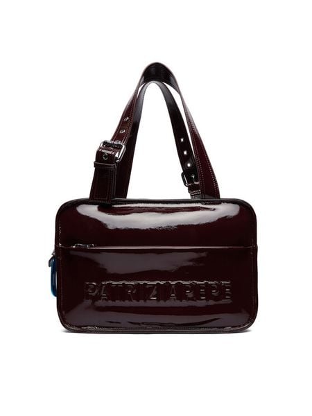 Patrizia Pepe Torebka 2B0125/L170-M558 Fioletowy. Fioletowe torebki klasyczne Patrizia Pepe, bez wzorów, ze skóry, bez dodatków. Za 1,139.00 zł.