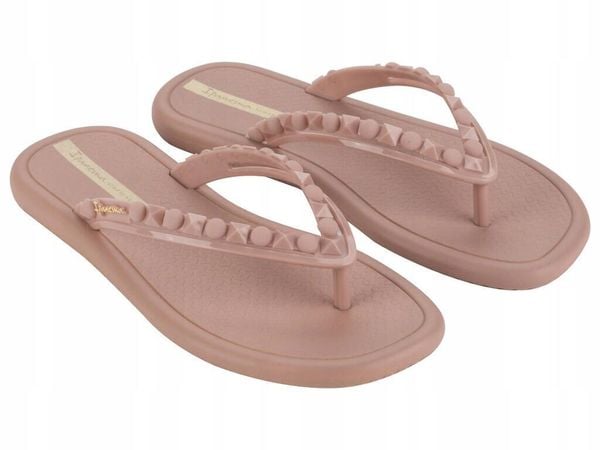 Japonki dla kobiet Ipanema Meu Sol Thon. Czerwone japonki Ipanema, bez wzorów, z materiału, eleganckie. Za 59.00 zł.