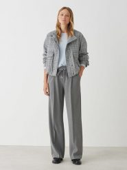 OPUS Kurtka przejściowa "Hemma" w kolorze błękitno-szarym rozmiar: 42. Niebieskie kurtki Opus, bez wzorów, bez kaptura. Za 308.45 zł.