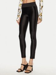 Versace Jeans Couture Legginsy 78HAC114 Czarny Slim Fit. Czarne legginsy Versace Jeans Couture, bez wzorów, z jeansu. Za 669.99 zł.