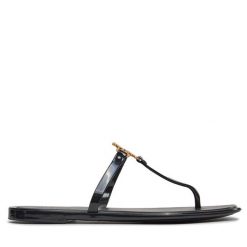 Japonki Tory Burch. Czarne japonki Tory Burch, bez wzorów. Za 579.99 zł.