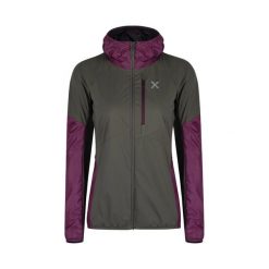Damska kurtka z kapturem Montura Alpha Evo. Zielone kurtki MONTURA, bez wzorów, sportowe, z kapturem. W wyprzedaży za 841.50 zł.