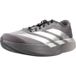 Buty ADIDAS 180994 Szary. Szare buty do biegania adidas, bez wzorów, z tkaniny, bez zapięcia, do biegania. Za 759.60 zł.