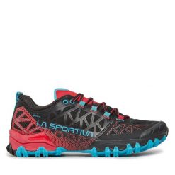 Buty do biegania La Sportiva. Czarne buty do biegania La Sportiva, bez wzorów, z gore-texu, bez zapięcia, do biegania, gore-tex. Za 809.99 zł.