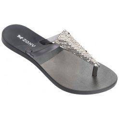 Zaxy Japonki Damskie Fresh Freedom 35/36, Ciemnoszary. Japonki marki Zaxy. W wyprzedaży za 72.00 zł.