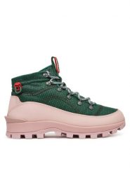 Hunter Trapery Womens Travel Explorer Boot WFS2336REN Zielony. Zielone traperki Hunter, bez wzorów, z materiału, bez obcasa, bez zapięcia. Za 709.99 zł.