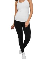 Urban Classics Legginsy w kolorze czarnym rozmiar: M. Czarne legginsy Urban Classics, bez wzorów. Za 43.88 zł.
