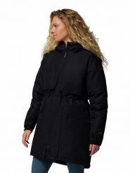 Columbia Parka "Juniper Ridge III" w kolorze czarnym rozmiar: S. Czarne płaszcze Columbia, s, bez wzorów, bez kaptura. Za 929.95 zł.