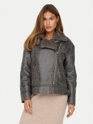 ONLY Kurtka z imitacji skóry Betty 15322044 Brązowy Regular Fit. Brązowe kurtki ONLY, l, bez wzorów, ze skóry, bez kaptura. Za 219.99 zł.