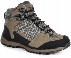 Buty trekkingowe damskie Lady Samaris Md II Regatta. Brązowe buty trekkingowe Regatta, z materiału, bez zapięcia. Za 366.24 zł.