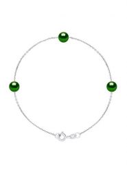 Pearl Addict Srebrna bransoletka z perłami rozmiar: onesize. Szare bransoletki Pearl Addict, z perłą, srebrne. Za 173.99 zł.