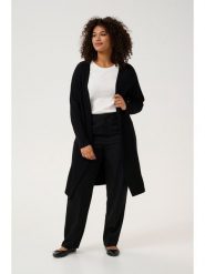 KAFFE curve Kardigan w kolorze czarnym rozmiar: M. Czarne swetry KAFFE curve, m, bez wzorów, bez ramiączek. Za 126.99 zł.