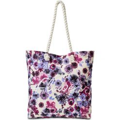 Torebka materiałowa bonprix beżowoszaro-bez-jeżynowo-oliwkowo-czarny. Torebki klasyczne marki DOMYOS. Za 54.99 zł.