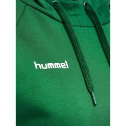 Bluza do piłki ręcznej damska Hummel hml GO z kapturem. Zielone bluzy Hummel, xs, bez wzorów, eleganckie, bez ramiączek, z kapturem. W wyprzedaży za 183.00 zł.