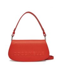 Coccinelle Torebka E5 QBB 52 01 01 Pomarańczowy. Brązowe torebki klasyczne Coccinelle, bez wzorów, ze skóry, bez dodatków. Za 979.99 zł.