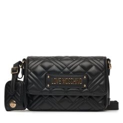 Torebka LOVE MOSCHINO. Czarne listonoszki Love Moschino, bez wzorów, bez dodatków. Za 529.99 zł.