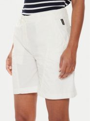 Napapijri Szorty materiałowe Narin NP0A4H8H Écru Loose Fit. Szorty Napapijri, bez wzorów, z bawełny. Za 209.99 zł.