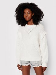 IRO Sweter Acia AP241 Beżowy Relaxed Fit. Brązowe swetry Iro, l, bez wzorów, z wełny, bez ramiączek. Za 2,089.00 zł.