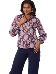 WITT WEIDEN Bluzka w kolorze fioletowym rozmiar: 44. Różowe bluzki WITT WEIDEN, bez wzorów, bez kołnierzyka, bez ramiączek. Za 43.99 zł.