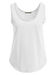 Smith & Soul Top w kolorze białym rozmiar: M. Białe topy Smith & Soul, m, bez wzorów, z bawełny, bez kołnierzyka, bez ramiączek. Za 69.99 zł.