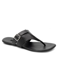 Japonki GINO ROSSI. Czarne japonki Gino Rossi, bez wzorów. Za 279.99 zł.