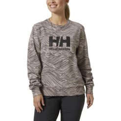 Sweter Damski Helly Hansen Hh Logo Crew Graphic 2. Czarne swetry Helly Hansen, bez wzorów, sportowe, bez ramiączek. Za 339.00 zł.