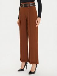 ARTIGLI Spodnie materiałowe ACPA000675 Brązowy Regular Fit. Brązowe spodnie materiałowe Artigli, bez wzorów, z materiału. Za 169.99 zł.