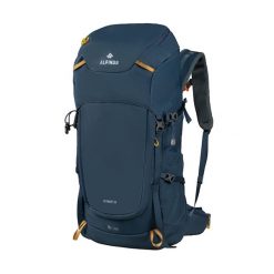 Plecak trekkingowy Alpinus Veymont 55. Niebieskie plecaki Alpinus, bez wzorów, bez dodatków. Za 499.00 zł.