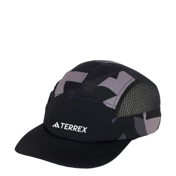 Czapka Terrex Climacool 5-Panel Graphic. Białe czapki z daszkiem adidas, bez wzorów, z elastanu. Za 129.00 zł.