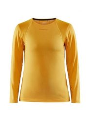 Craft Koszulka funkcyjna "ADV Essence" w kolorze żółtym rozmiar: L. Żółte t-shirty sportowe Craft, l, bez wzorów, z materiału, bez ramiączek, outdoorowe. Za 103.37 zł.