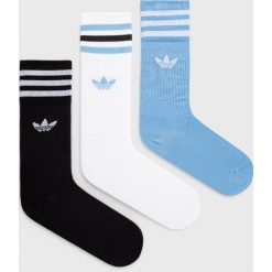 Adidas Originals skarpetki HL6765. Skarpetki adidas Originals, bez wzorów, z materiału. Za 59.99 zł.