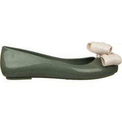 Baleriny Melissa Sweet Love IV AD Green Beige 010370, Zielony, Guma. Zielone baleriny Melissa, bez wzorów, z gumy, bez obcasa, bez zapięcia. Za 319.99 zł.