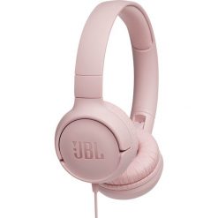 Słuchawki nauszne JBL TUNE 500 Różowy. Czerwone słuchawki nauszne JBL. Za 96.99 zł.