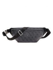 Guess Saszetka w kolorze czarnym - 37 x 15 x 7 cm rozmiar: onesize. Czarne nerki i saszetki Guess, z aplikacjami, z materiału, sportowe, bez dodatków. Za 264.77 zł.