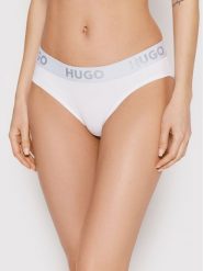 Hugo Figi klasyczne Brief Sporty Logo 50469643 Biały. Białe figi Hugo, bez wzorów, z bawełny. Za 59.99 zł.