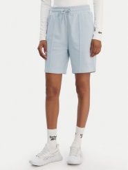 Reebok Szorty sportowe Sasha RK25510CCW Błękitny Regular Fit. Niebieskie szorty sportowe Reebok, bez wzorów, z syntetyku. Za 139.99 zł.