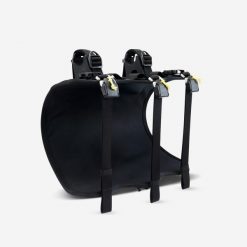 Uprząż rowerowa do bikepackingu Riverside ADVT 900 na torbę na kierownicę. Czarne torebki klasyczne ROCKRIDER, bez wzorów, z poliesteru, sportowe, bez dodatków. Za 219.99 zł.