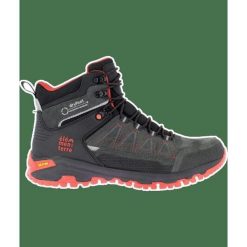 Buty do chodzenia Elémenterre Woss. Szare buty trekkingowe Elementerre, z gumy, bez zapięcia. Za 360.50 zł.