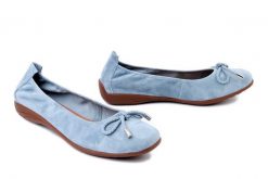 JOSEF SEIBEL 74809 984 535 Fenja 09 skyblue, baleriny damskie. Niebieskie baleriny Josef Seibel, bez wzorów, ze skóry, bez obcasa, bez zapięcia. Za 305.92 zł.