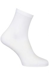Skarpetki rowerowe wysokie oddychające 19 cm białe Essential. Białe skarpetki AGU, bez wzorów, z materiału. Za 112.05 zł.