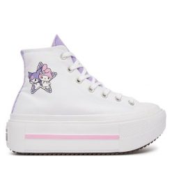 Trampki Converse. Białe trampki Converse, bez wzorów, retro, bez zapięcia. Za 449.99 zł.