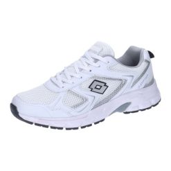 Buty sportowe unisex Lotto KITAURA. Białe buty treningowe Lotto, bez wzorów, bez zapięcia, trekkingowe. W wyprzedaży za 139.00 zł.