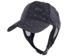 Czapka z daszkiem ION Surf Cap Black. Czarne czapki z daszkiem ION, bez wzorów, z materiału. Za 129.00 zł.