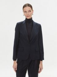 Boss Marynarka Jocalua15 50501834 Granatowy Regular Fit. Niebieskie marynarki i żakiety Boss, bez wzorów, z wełny, bez ramiączek. Za 1,039.00 zł.