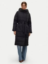 Vero Moda Kurtka puchowa Leonie 10311566 Czarny Regular Fit. Czarne kurtki Vero Moda, xl, bez wzorów, z puchu, bez kaptura. Za 669.99 zł.